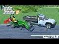 RotoTilling & Laying Sod | JD1025R | Landscaping | Farming Simulator 19