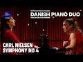 Symphony No 3 for two pianos - Carl Nielsen // Tanya Zapolski & Rikke Sandberg (Live)