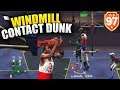 Windmill Contact Dunk! Slashers Hop Step and Euro Dunk! NBA 2K19 Park Gameplay