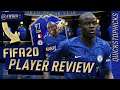 BEST CARD IN FIFA 20? | TOTY KANTE REVIEW | 97 N'GOLO KANTE TOTY PLAYER REVIEW I FIFA 20 TOTY REVIEW