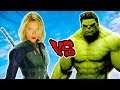 Black Widow Vs Hulk - Epic Battle - Left 4 dead 2 Gameplay (Left 4 dead 2 Avengers Mod)