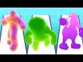BLOB RUNNER 3D vs JOIN BLOB CLASH 3D vs JELLY CLASH 3D