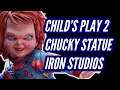 Child's Play 2 Art Scale Statue 1/10 Chucky Figure - Iron Studios - First Look