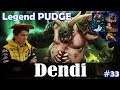 Dendi - Pudge MID | Legend PUDGE + RodjER (Chen) | Dota 2 Pro MMR Gameplay #33