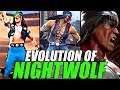 Evolution of NightWolf from Mortal Kombat (1996-2019)