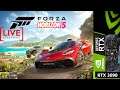 Forza Horizon 5 Extreme Settings, Ray Tracing 4K live Stream | RTX 3090 | Ryzen 9 5950X