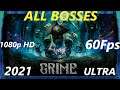 Grime [2021] - All Bosses + Ending - All Boss Fights Compilation [PC] [Ultra] [1080p HD] [60Fps]
