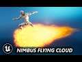Nimbus Cloud Flying Mount in Unreal Engine 4 & 5 - Unreal Marketplace (Free Demo Available)