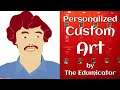 PEDRO  |  Personalized Custom Art by The Edumicator