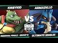 SWT NA East Group B - KirbyKid (King K Rool) Vs. Armadillo (Lucario) Smash Ultimate Tournament