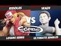 The Comeback Losers Semis - Riddles (Terry) Vs. WaDi (Wii Fit, ROB) SSBU Ultimate Tournament