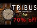 TRIBUS Swiss Made By Christopher Ward and his Sons Now 70% off    Are They Going Out Of Business