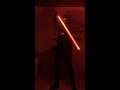 When the red lightsaber is sus: #shorts #airsoft #lightsaber #starwars
