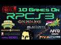 10 Games On RPCS3 - 1440p - i9 9900K - RTX 3070 - May 2021
