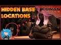 6 SNEAKY BASE LOCATIONS PVP | Conan Exiles |