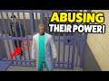 ABUSING THEIR POWER! - GTA 5 RP Funny Moments (Glitch THAT ALLOWS ME TO FALL THROUGH DOORS)