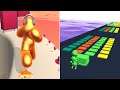 BLOB RUNNER 3D VS STACK COLORS🧞♂️⭐️ - All Levels Gameplay Walkthrough Android, iOS