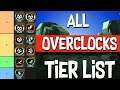 Deep Rock Galactic | All Overclocks Tier List - Including New Primaries -