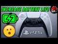 How To INCREASE & SAVE Battery Life On Your PS5 Controller!