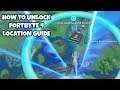 How To Unlock Fortbyte 4 Location Guide | Accessible By Skydiving Through The Rings Above Loot Lake