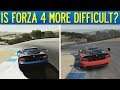 Is Forza 4 Really More Difficult Than Forza 7?
