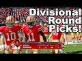 NFL Divisional Round Playoffs Picks and Predictions!