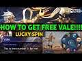 PANALO! HOW TO GET FREE HERO VALE LUCKY SPIN | MOBILE LEGENDS BANG BANG
