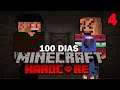 SOBREVIVI 100 DIAS NO MINECRAFT COM PERSONAGENS DE FILMES DE TERROR #4