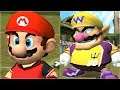 Super Mario Strikers - Mario vs Wario - GameCube Gameplay (4K60fps)