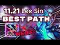 11.21 LEE SIN BEST Start Path & Goredrinker still GOOD? - LEE SIN GUIDE - League of Legends