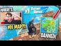Fortnite DISABLED my MINI-MAP and I STILL WON... (no map allowed)