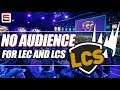 LEC and LCS CANCEL the live audience and onsite press attendance until further notice | ESPN Esports
