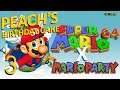 Mario Party 64 Rom Hack x Super Mario 64 100% | Peach's Birthday Cake All stars part 3 | GAMEMEN