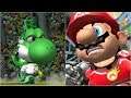 Mario Strikers Charged - Yoshi vs Mario - Wii Gameplay (4K60fps)
