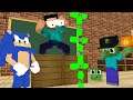 Minecraft Baby : BABY BOTTLE FLIP CHALLENGE - Minecraft Animation