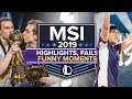 MSI 2019: Best Plays, Funny Moments and Fails (League of Legends)