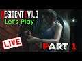 Resident Evil 3 Remake - Live Let's Play - Part 1