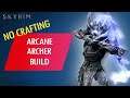 Skyrim: How to Make an OP NO CRAFTING ARCANE ARCHER BUILD (Legendary)