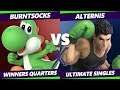 Smash Ultimate Tournament - burntsocks (Yoshi) Vs. Alternis (Little Mac) S@X 321 SSBU W.Quarters