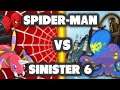 SPIDER-MAN TEAM VS SINISTER 6 TEAM | Pokemon Showdown Battle With FancyCharmander