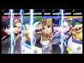 Super Smash Bros Ultimate Amiibo Fights  – Request #18665 4 team battle at Skyloft