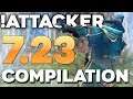 !Attacker BEST Kunkka in Dota 2 - EPIC 7.23 Patch Gameplay Compilation