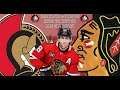 Blackhawks vs Senators Kane Makes History and  HAWKS WIN!!!