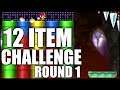 DEATH PERCEPTION | Mario Maker 2 | The Basement | 12 Item Challenge Round 1 (part 1)