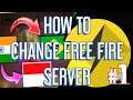 How to change server in free fire       brazil  server    #freefire  #gamingrenujayt