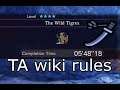 MHWorld IB β: The Wild Tigrex - Longsword Solo 5'48 [Ta wiki rules] - 縦横無尽のティガレックス 太刀 なしなし