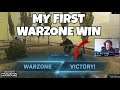 My FIRST WARZONE Win! (INSANE)