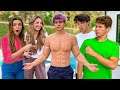 PRANKING MY FRIENDS WITH MY NEW BODY!!