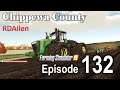 Running the 8RX and Plowing | E132 Chippewa County | Farming Simulator 19