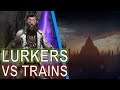 Starcraft II: Lurkers vs Trains